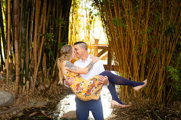 Fullerton Arboretum Engagement Photos-175