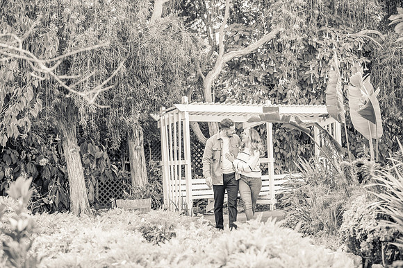 Engagement Photos South Coast Botanical Gardens-89