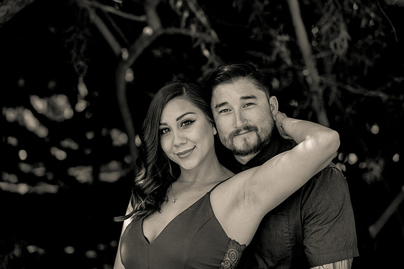 Los Angeles County Arboretum Engagement Photos-48