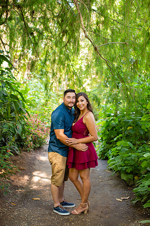 Los Angeles County Arboretum Engagement Photos-201