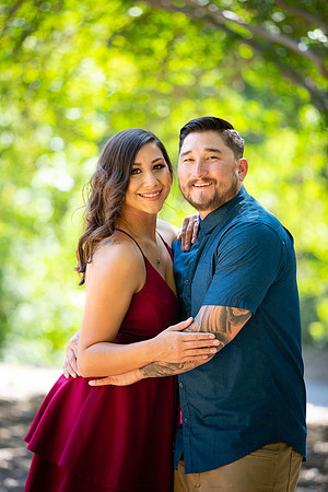 Los Angeles County Arboretum Engagement Photos-66