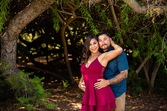 Los Angeles County Arboretum Engagement Photos-51