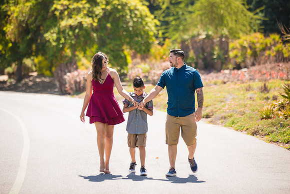 Los Angeles County Arboretum Engagement Photos-37