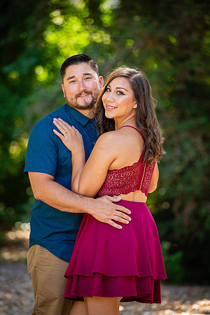 Los Angeles County Arboretum Engagement Photos-76