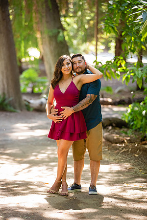 Los Angeles County Arboretum Engagement Photos-184