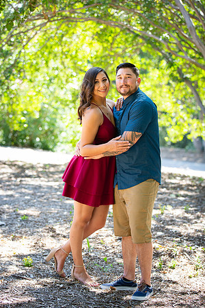 Los Angeles County Arboretum Engagement Photos-65