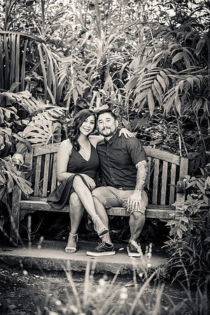 Los Angeles County Arboretum Engagement Photos-162
