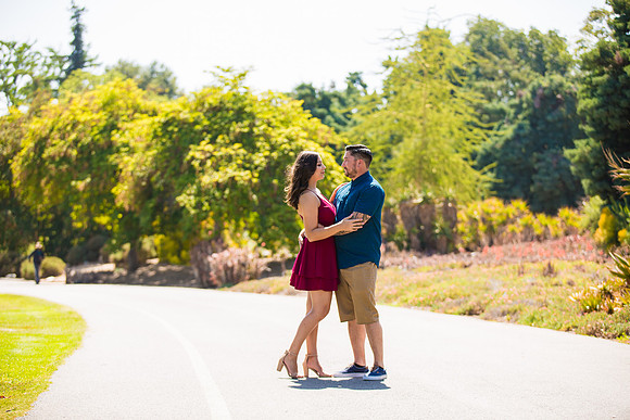 Los Angeles County Arboretum Engagement Photos-20