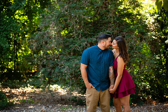Los Angeles County Arboretum Engagement Photos-126
