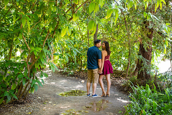 Los Angeles County Arboretum Engagement Photos-169