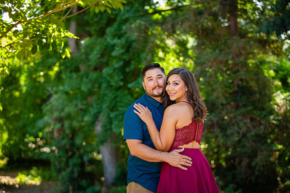 Los Angeles County Arboretum Engagement Photos-74