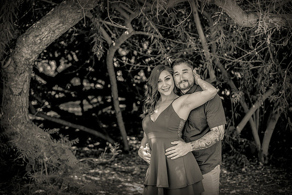 Los Angeles County Arboretum Engagement Photos-50