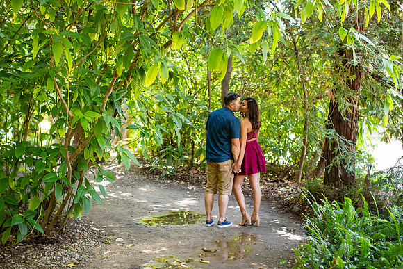 Los Angeles County Arboretum Engagement Photos-171