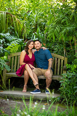 Los Angeles County Arboretum Engagement Photos-163