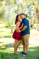 Los Angeles County Arboretum Engagement Photos-1