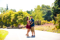 Los Angeles County Arboretum Engagement Photos-16