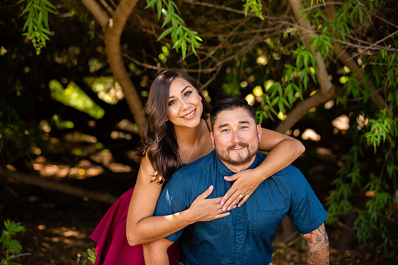 Los Angeles County Arboretum Engagement Photos-59