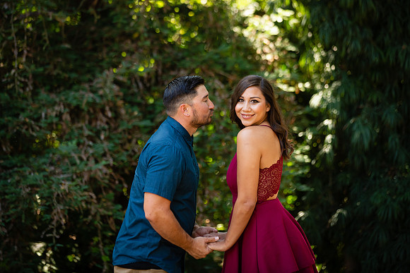 Los Angeles County Arboretum Engagement Photos-104