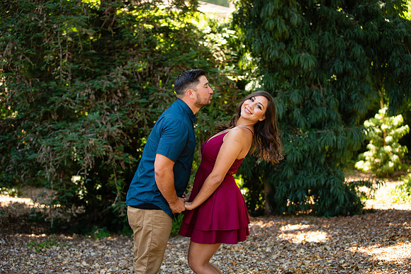 Los Angeles County Arboretum Engagement Photos-108