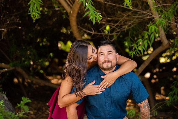 Los Angeles County Arboretum Engagement Photos-61