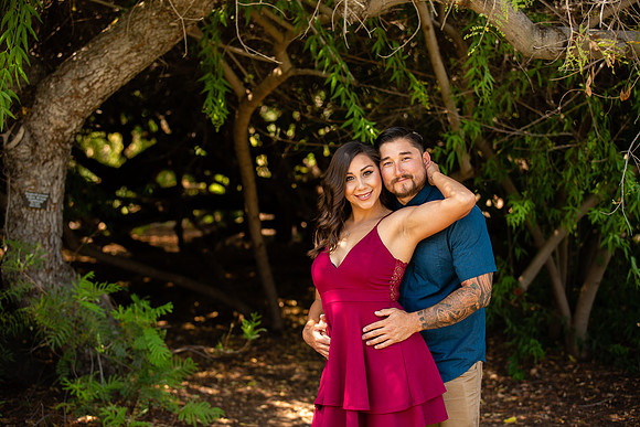 Los Angeles County Arboretum Engagement Photos-49