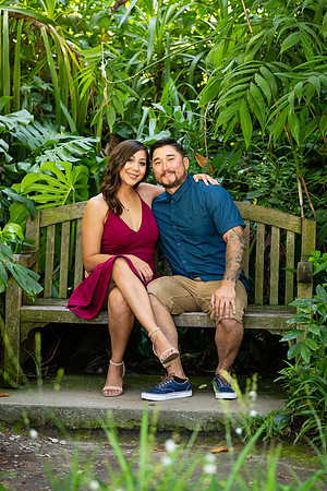 Los Angeles County Arboretum Engagement Photos-160