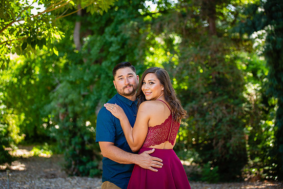 Los Angeles County Arboretum Engagement Photos-67