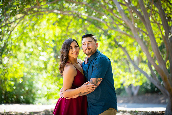 Los Angeles County Arboretum Engagement Photos-64