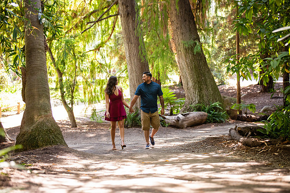 Los Angeles County Arboretum Engagement Photos-177