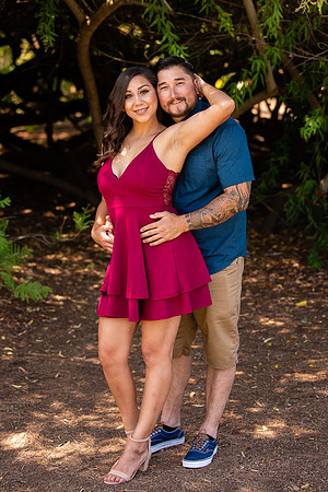 Los Angeles County Arboretum Engagement Photos-54