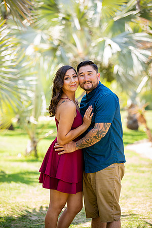 Los Angeles County Arboretum Engagement Photos-2