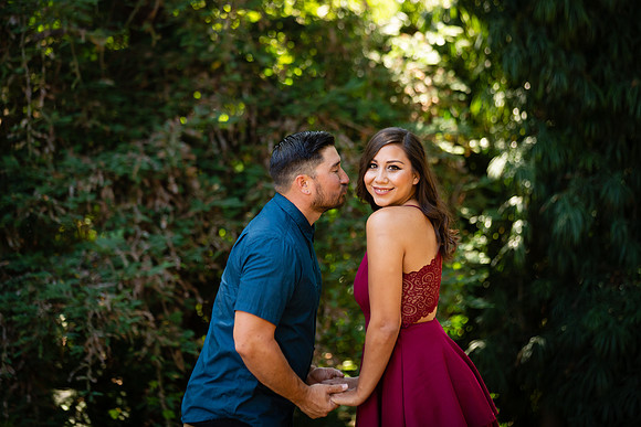 Los Angeles County Arboretum Engagement Photos-105