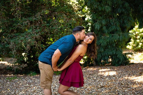 Los Angeles County Arboretum Engagement Photos-110
