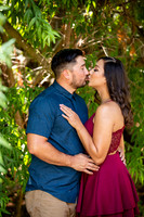 Los Angeles County Arboretum Engagement Photos-8