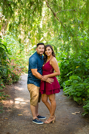 Los Angeles County Arboretum Engagement Photos-199
