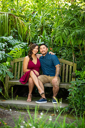 Los Angeles County Arboretum Engagement Photos-161