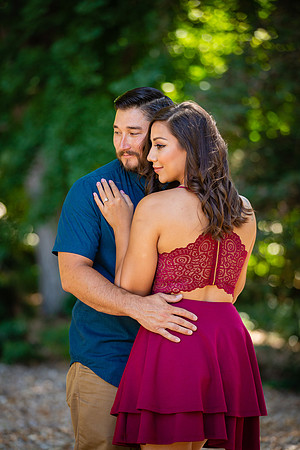 Los Angeles County Arboretum Engagement Photos-83