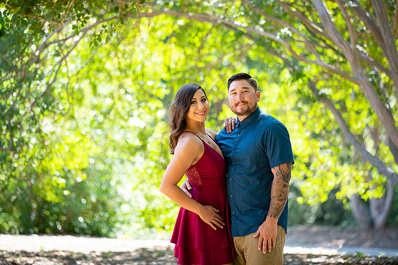 Los Angeles County Arboretum Engagement Photos-62