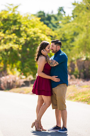 Los Angeles County Arboretum Engagement Photos-25