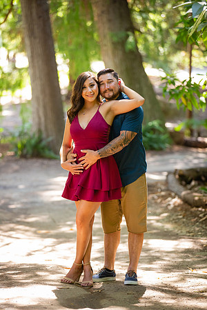 Los Angeles County Arboretum Engagement Photos-185