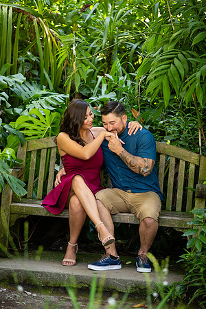 Los Angeles County Arboretum Engagement Photos-165