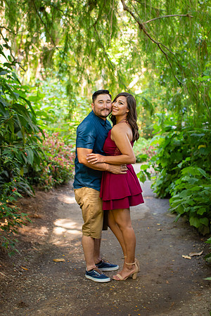Los Angeles County Arboretum Engagement Photos-202