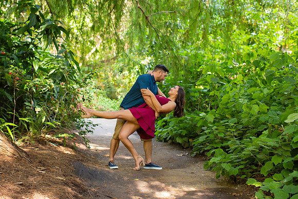 Los Angeles County Arboretum Engagement Photos-190