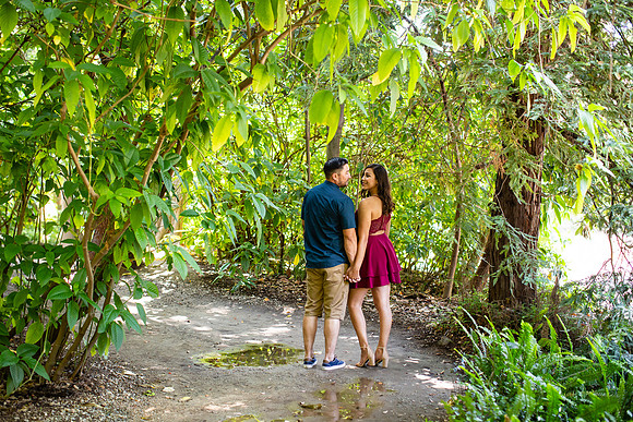 Los Angeles County Arboretum Engagement Photos-168