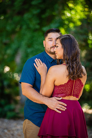 Los Angeles County Arboretum Engagement Photos-77