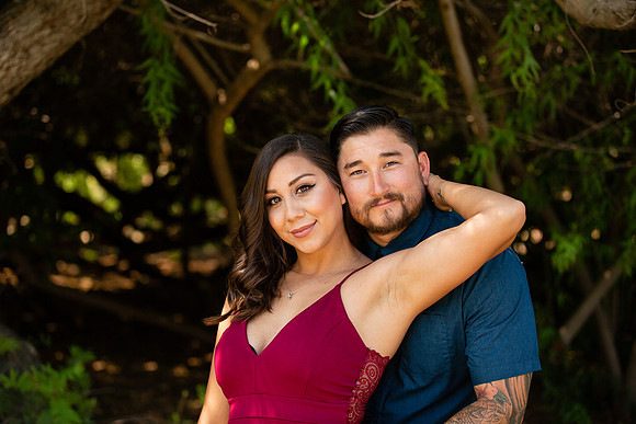 Los Angeles County Arboretum Engagement Photos-46