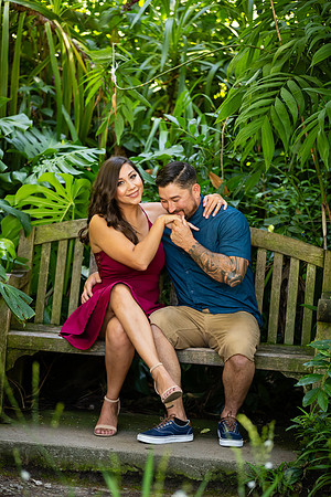 Los Angeles County Arboretum Engagement Photos-166