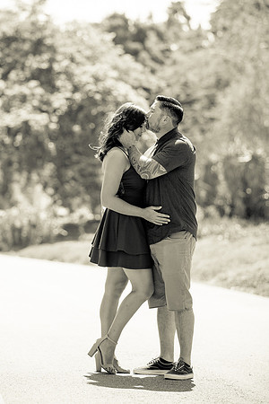 Los Angeles County Arboretum Engagement Photos-28