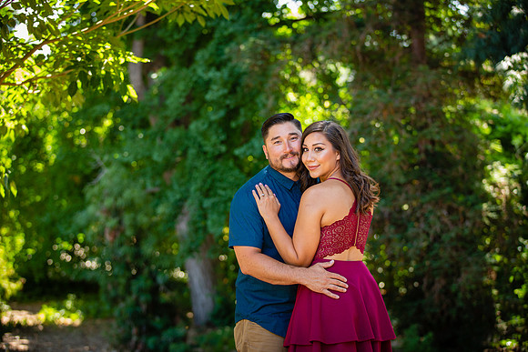 Los Angeles County Arboretum Engagement Photos-71