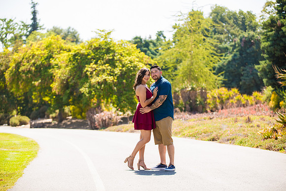 Los Angeles County Arboretum Engagement Photos-19